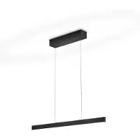 Knapstein LED-hengelampe LINDA-72, svart, lengde 72 cm, bevegelsesstyring