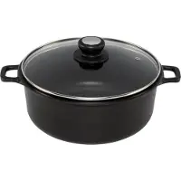 De Buyer Choc Extreme Saucepot With Glass Lid 28 Cm Induction Gryte