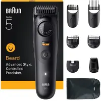 Braun Series 5 skjeggtrimmer, BT5560, svart