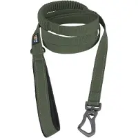 Rukka Bliss x Støtdempende hundebånd, oliven - Størrelse M: 200 cm lang, 20 mm bred