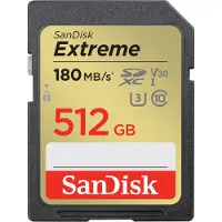 SanDisk Extreme - Flash-minnekort - 512 GB - Video Class V30 / UHS-I U3 / Class10 - microSDXC UHS-I