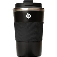 Kaffekapslen | Termokrus i rustfritt stål - med silikongrep – 350ml.
