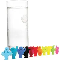 VacuVin 8714793188600, Glass, Flerfarget, 12 stykker