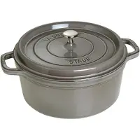 Staub Jern La Cocotte Rund Støpejernsgryte 6.7l