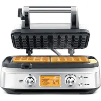 Sage SWM620BSS4EEU1 the Smart Waffle Pro - Vaffelmaskin - 1 kW - børstet rustfritt stål