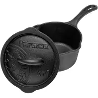 Petromax KR1 Cast-iron saucepan, gryte, svart