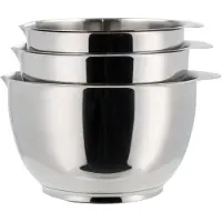 Mepal Rosti - Margrethe bowl - Set of 3 - Steel (23921)