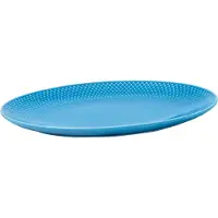 Lyngby Porcelæn Rhombe Color Oval Serving-28.5x21.5 Cm Tallerken