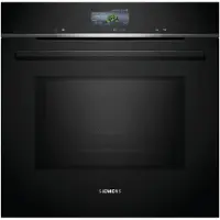 Siemens iQ700 HM736G1B1 kombinasjonsovn for innbygging 67 L 4D hotAir, svart