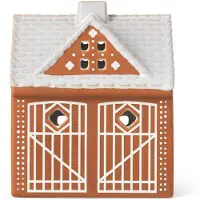 Kähler Gingerbread Light House H11.5 Cm Lysestake