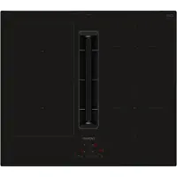 Siemens iQ300 ED611BS16E - Induksjonskomfyrtopp - 4 plater - Nisje - bredde: 56 cm - dybde: 49 cm - Klasse B - uten ramme - svart med fallvindeksos...