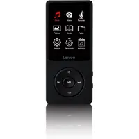 Lenco Xemio-669BK, MP3-spiller, 8 GB, LCD, 60 g, Sort, Hodetelefoner