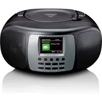 Lenco SCD-860BK - Portable DAB+/FM Radio with Bluetooth CD Player and large LCD colour display - Black - DAB/DAB+/FM - Stereo - Svart