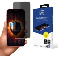 3mk Protection Matte skjermbeskytter med personvernfunksjon – 3mk Silky Matt Privacy til Apple iPhone 13