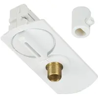 SLV 1-faset pendeladapter, hvit