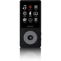 Lenco Xemio-860, MP3-spiller, 8 GB, TFT, 130 g, Sort, Grå, Hodetelefoner