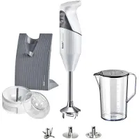 Bamix SwissLine M200-stavmikser, vit