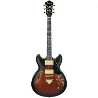Ibanez AS93QMSP Dark Brown Sunburst