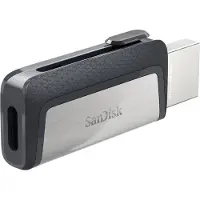 SanDisk USB-minne 3.1 Ultra Dual 256GB Typ C