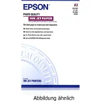 Epson Photo Quality Ink Jet Paper - Matt - belagt - sterkt hvitt - 329 x 483 mm - 105 g/m² - 100 ark papir - for SureColor SC-P700, P7500, P900, P9500, T2100, T3100, T3400, T3405, T5100, T5400, T5405
