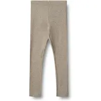 Wheat Leggings - Rib - Jules - Grusmelert - - 3 år (98) - Leggings