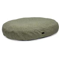 Designed By Lotte Oval hundepute Yndis - grønn: l 100 x b 70 x h 15 cm