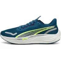 Puma VELOCITY NITRO 3 Running Shoes Men, Shoes, Ocean Tropic/Lime Pow/Silver, 44.5