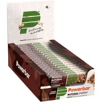Powerbar Natural Energibar Boks Kakaoknas 40g 18 Enheter