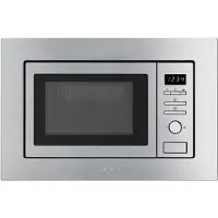 Smeg Fmi020x 1000w Innebygd Mikrobølgeovn Med Grill