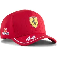 Puma Scuderia Ferrari HP Lewis Hamilton Baseball Cap, Accessories, Dark Cherry, OSFA