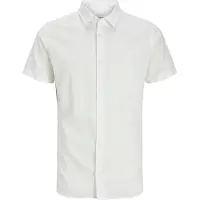 Jack & Jones Breeze Linen Blend Kortarmet Skjorte
