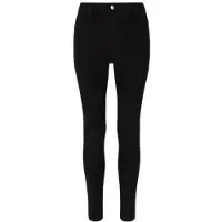 Gina Tricot  - Molly tall high w jeans - Highwaist jeans - Svart - S - Dame