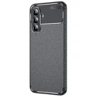 Mtp Products Samsung Galaxy A36 Beetle Karbonfiber TPU-Deksel - Svart