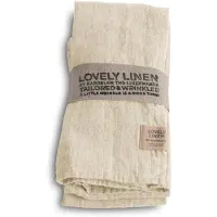 Fyrklövern Lovely Linen Lovely serviett 45 x 45 cm 4-pk, Vanilla