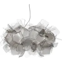 Slamp Clizia – designer-pendellampe, røykgrå