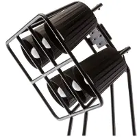 Seletti Gulvlampe Multilamp, 6 lyskilder, svart