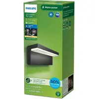 Philips LED utendørs vegglampe Bustan UE, 2 700 K, utendørs