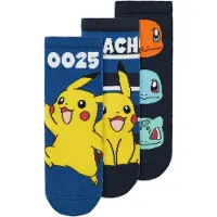 Name it Sokker - 3-pack - Pokémon - NmmMik - Navy Blazer/2X Lim - - 22/24 - Sokker