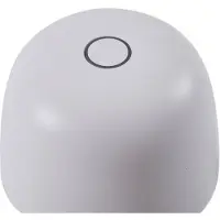 LINDBY LED-batteridrevet bordlampe Arietty, hvit, dimbar, IP65