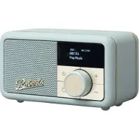 Roberts Radio Revival Petite 2 radio, DAB+/FM, andeeggsblå