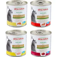 Almo nature Sparepakke HFC Natural 24 x 280 g - Mix: Kylling & Laks, Tunfisk & Reker