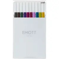 Uni-Ball fineliner 10 stk ass. Sæt nr. 3