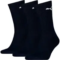 Puma Crew Sock (3-Pack), Clothing, Dark Navy, 39-42