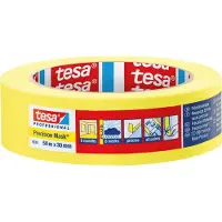 TESA 4334, 38mm x 50m, 50m, 38mm, Gul