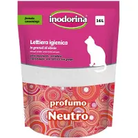 Inodorina Nøytral Silikagel Kattesand 16l