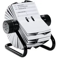 Durable 248201, 72 x 104 mm, 500 kort, Sort