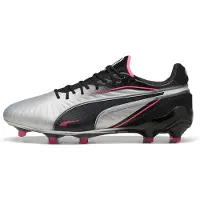 Puma KING ULTIMATE FG/AG Football Boots Women, Shoes, Silver/Black/Sun Struck, 41