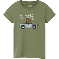 Name it T-skjorte - NbmHenroy - Olje Green - - 56 - T-skjorte