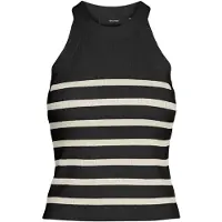 Vero Moda Saba Rib Ermeløs T-skjorte
