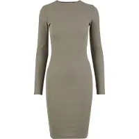 Urban Classics Rib Lang Kjole Med Lange Ermer